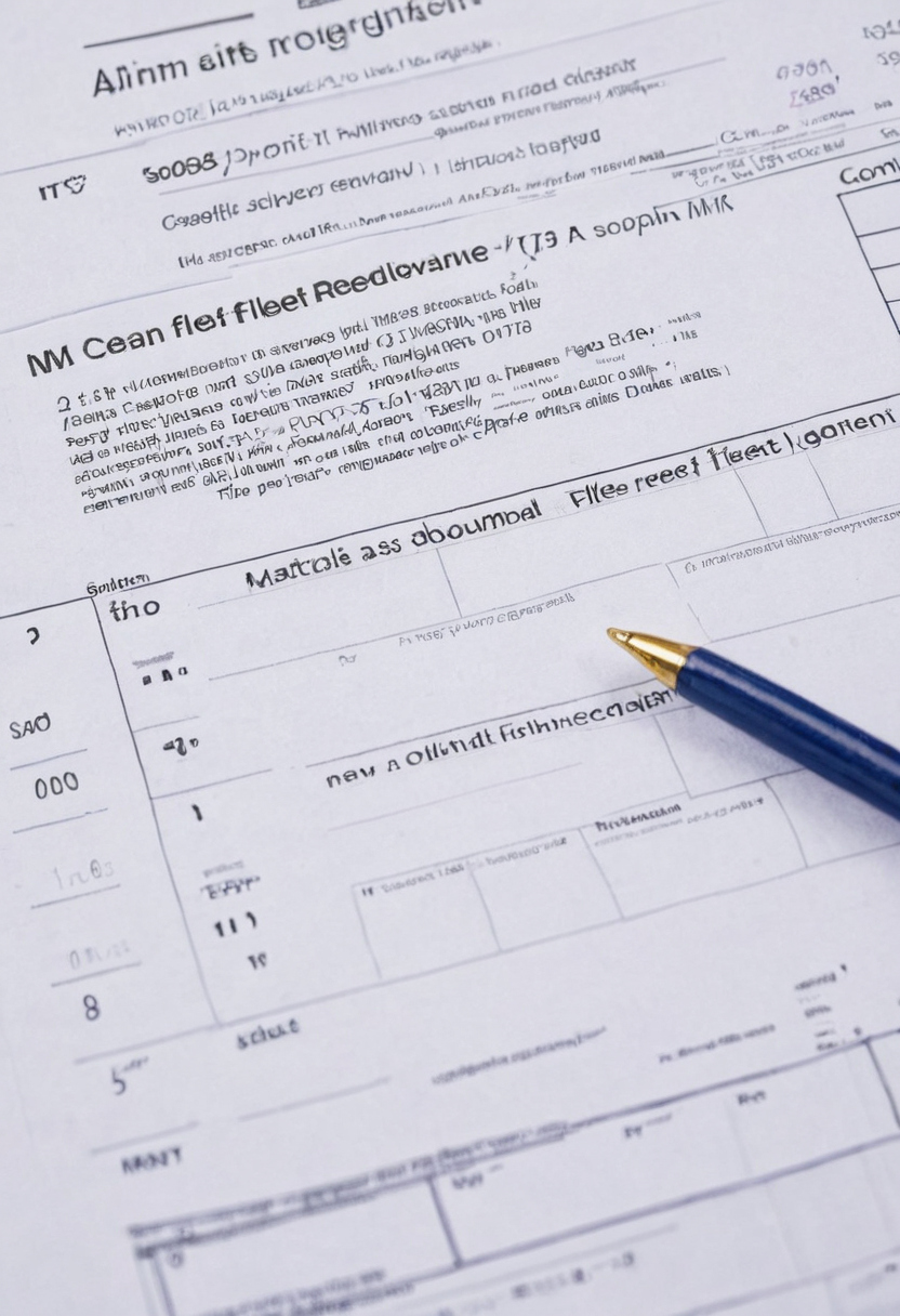 Compliance planning visual for What documents and renewal channels does a business fleet need