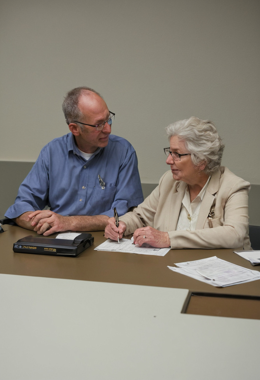 Professional-services visual for A vision test may be required for an older driver’s license renewal